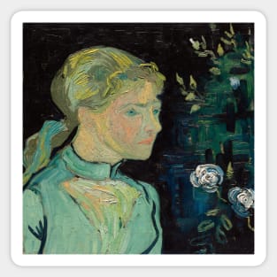 Adeline Ravoux by Vincent van Gogh Sticker